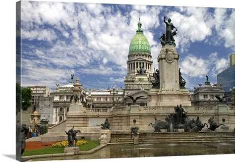 Monument To The Two Congresses In Buenos Aires Argentina Wall Art