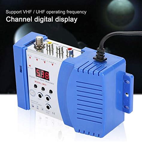 Digital Rf Modulator Audio Video Av Inputs Into Rf Tv Output Signals