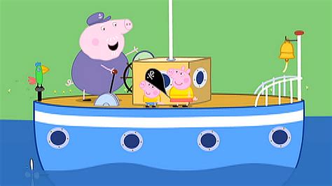 Watch Peppa Pig Season 3 Episode 3 Pollys Boat Tripgrandpa At The