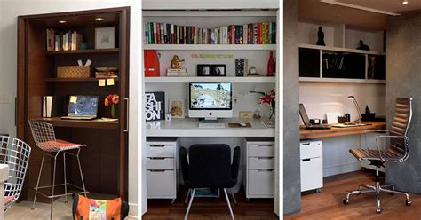 Small Apartment Design Idea Create A Home Office In A