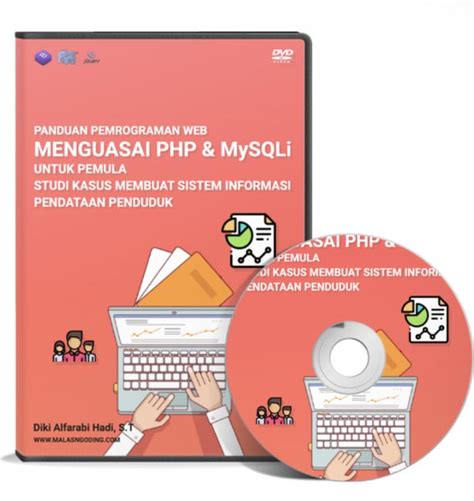 Jual DVD Belajar PHP Dan MySQL Membuat Sistem Informasi Pendataan
