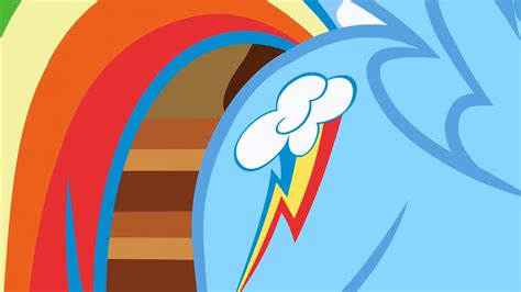 When irritated, she sometimes flicks her tail it's also notable that when scoots finally does get her cutie mark, rainbow dash is the 'sister' representative telling the young pegasus how proud she. File:Rainbow Dash shows her cutie mark S01E23.png