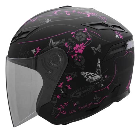Gmax Gm67 Butterfly Womens Helmet Revzilla