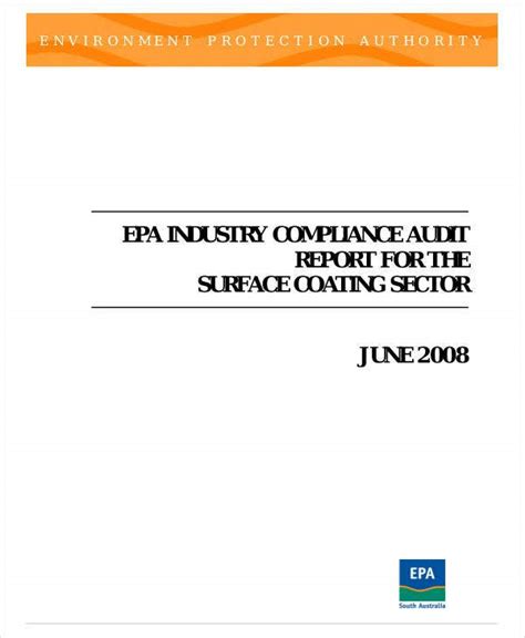 11 Compliance Audit Report Templates Pdf