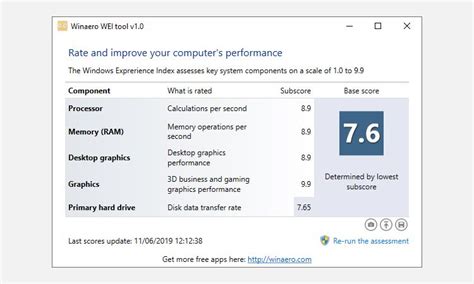 How To Check Your Windows Experience Score On Windows 10