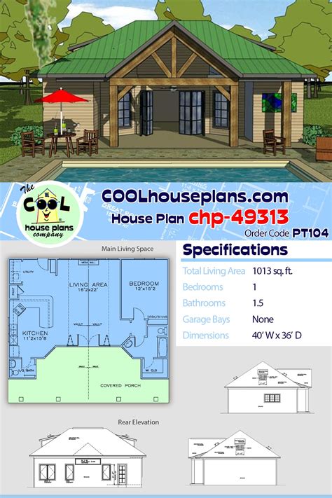 Pool House Plans With Bedroom House Plans