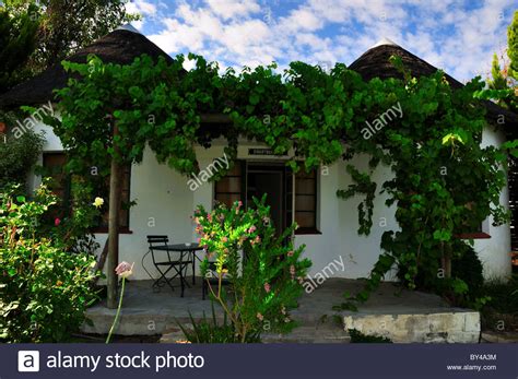 South Africa Traditional Rondavel House High Resolution Stock