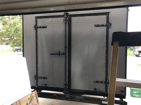 Cam Action Lockable Door Latch Kit For Large Enclosed Trailers Zinc