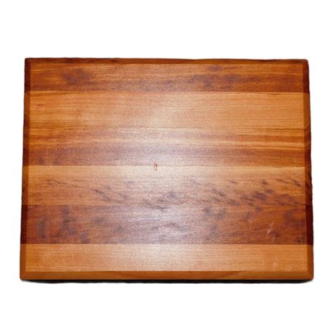 Cutting Board Edge Grain Cherry Wood Usa Handmade Solid