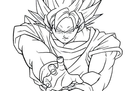 Download printable awesome goku and vegeta coloring page. Goku Vs Vegeta Coloring Pages at GetColorings.com | Free ...