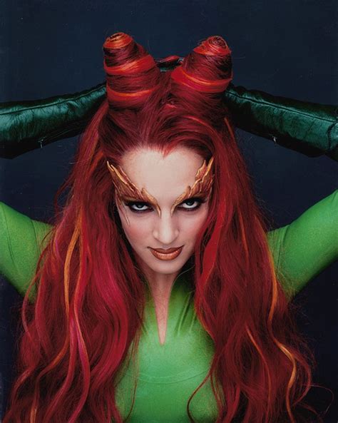 Poison Ivy Uma Thurman Hair Uma Thurman Poison Ivy Ivy Costume