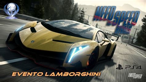 Need For Speed Rivals Evento Lamborghini Gameplay En Español Ps4