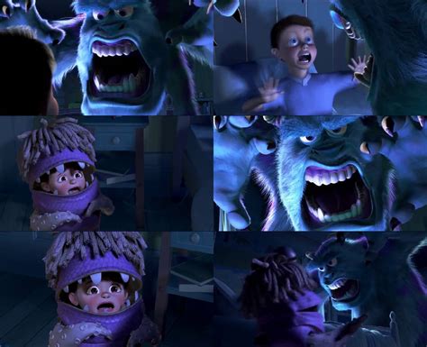 Monsters Inc Sulley Scares Boo By Dlee1293847 On Deviantart