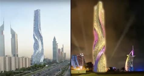 Dynamic Tower A Rotating Skyscraper In Dubai