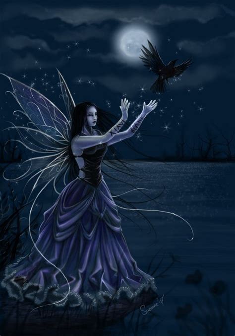 Gothic Dark Art By Suzanne Gildert Cuded Dark Fairy Fairy Magic