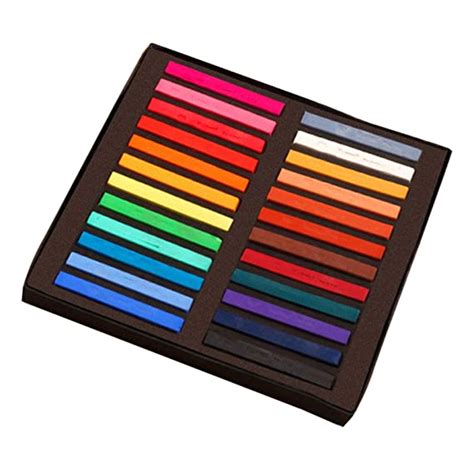 Square Pastel Set 12243648 Colors Soft Dry Pastel Artist Chalk