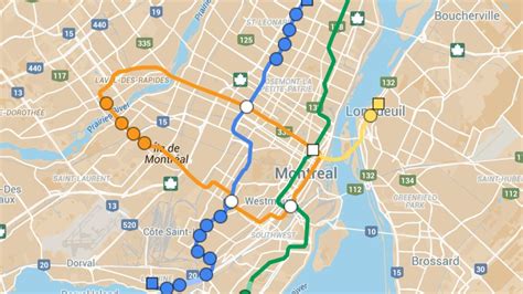 A Map Of What Montreals Stm Metro Network Should Really Look Like