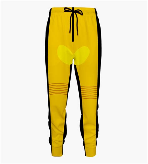 Yellow Bruce Lee Pants Hd Png Download Kindpng