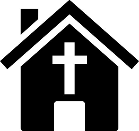 Maybe you would like to learn more about one of these? Church House Black Clip Art at Clker.com - vector clip art ...