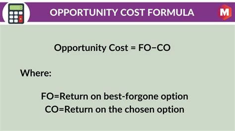 What Is Opportunity Cost Meaning Examples And Calculations Marketing91