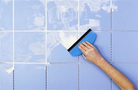 How To Apply Grout To Bathroom Tile Everything Bathroom