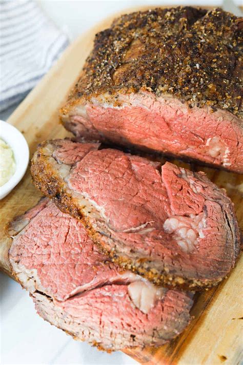 How To Cook A Small Prime Rib Roast Closed Oven Method A Peachy Plate