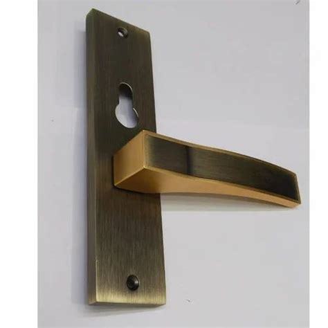 Amour Mortice Pair Brass Finish Zinc Mortise Door Handle At Rs 690