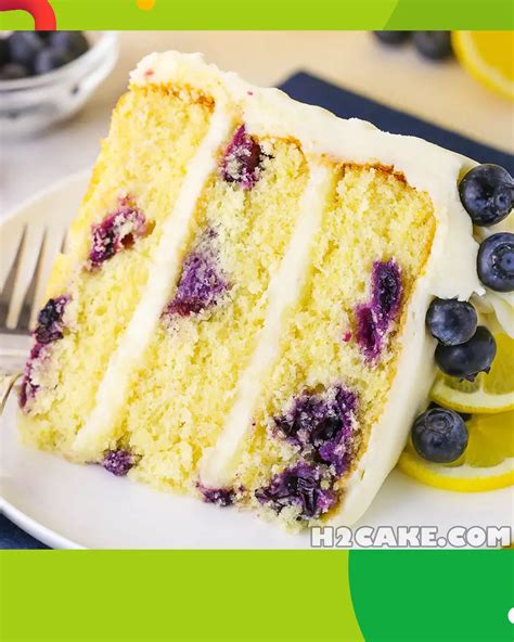 The Ultimate Blueberry Sponge Cake H2cake