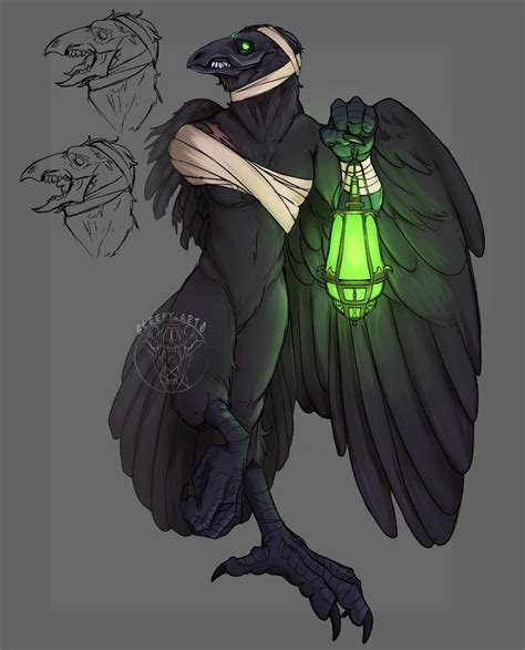 Crow Demon Oc By Sleepyart0 On Deviantart