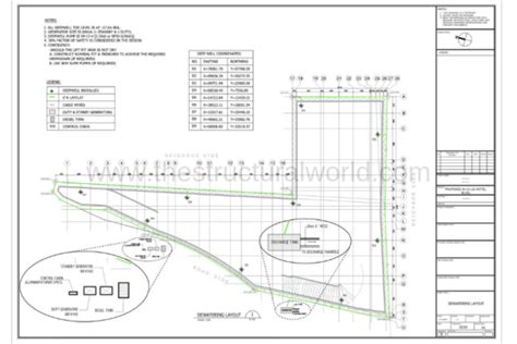Dewatering Layout The Structural World