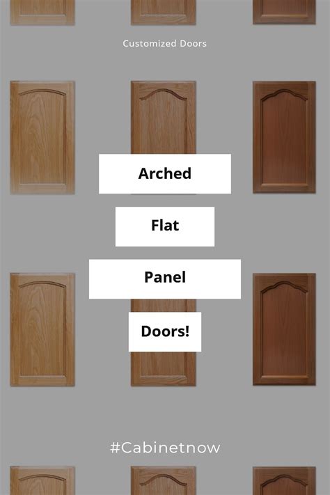 Custom Arched Flat Panel Cabinet Doors Flat Panel Doors Flat Panel