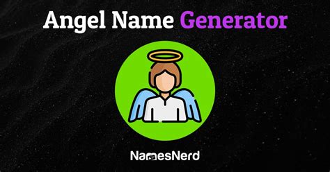 Angel Name Generator 500 Celestial Names