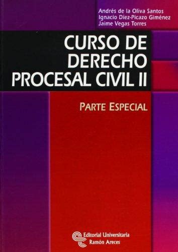 Curso De Derecho Procesal Civil Ii Parte Especial