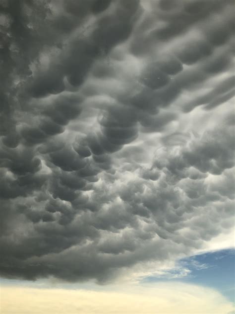 Got A Good Picture Of This Crazy Cloud Formation After The Rain Rpics