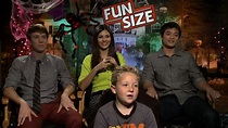'Fun Size' Cast Interview - YouTube