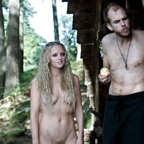 Maude Hirst Nude Pussy Tits Scene From Vikings Series Scandal Planet