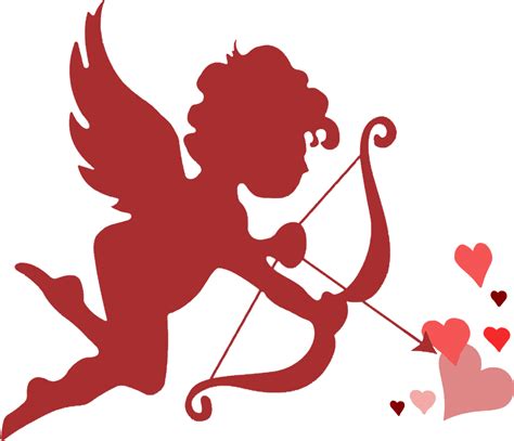 Transparent Bow And Arrow Clip Art Heart Cupids Bow And Arrow Png