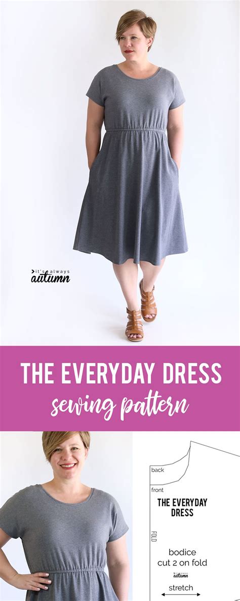 The Everyday Dress Sewing Pattern Tutorial Its Always Autumn