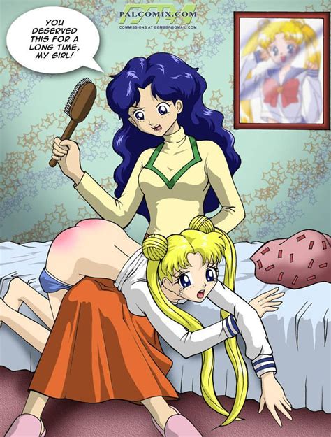 Rule Ass Bishoujo Senshi Sailor Moon Palcomix Spanking Tsukino