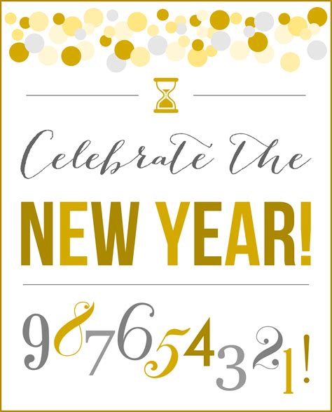 Free New Years Party Printables Catch My Party