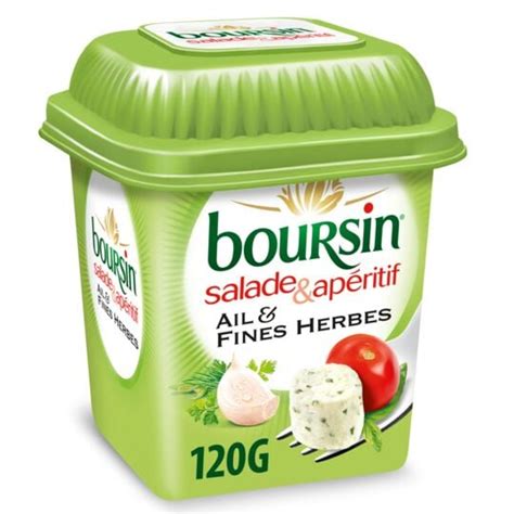 Fromage Apéritif Et Salade Ail Et Fines Herbes Boursin Le Pot De