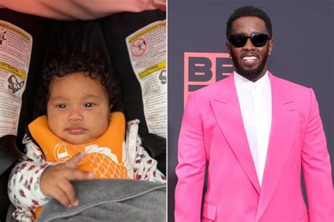 Diddy Shares Sweet Photo Of Daughter Loves Serious Gaze After He Wakes