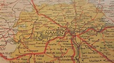 1941 Vintage Map of Namur Province of Belgium | Etsy