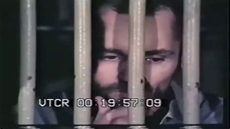 Charles Manson Interview From His Death Row Cell Youtube