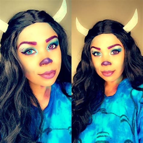 Monsters Inc Makeup Sully Halloween Makeup Inspiration Sully Costume