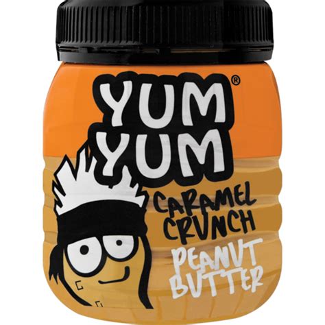 Yum Yum Caramel Crunch Peanut Butter 400g Peanut And Nut Butters
