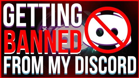 Getting Banned From My Own Discord Server Youtube