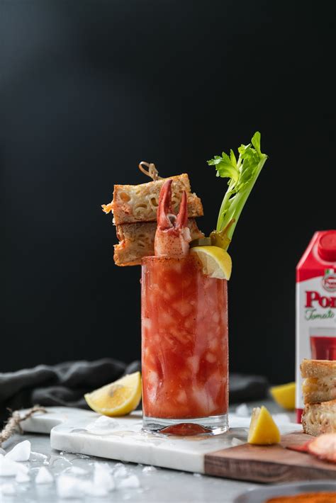 Old Bay Bloody Marys With Lobster Mac And Cheese Grilled Cheese