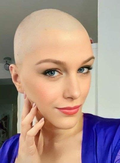 Pin By Rob Caldar On Bald Buzzed But Beautiful Bald Women Shaved Head Women Bald Girl