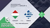 Hungría 2-1 Grecia - GOLES Y RESUMEN - UEFA Nations League - YouTube